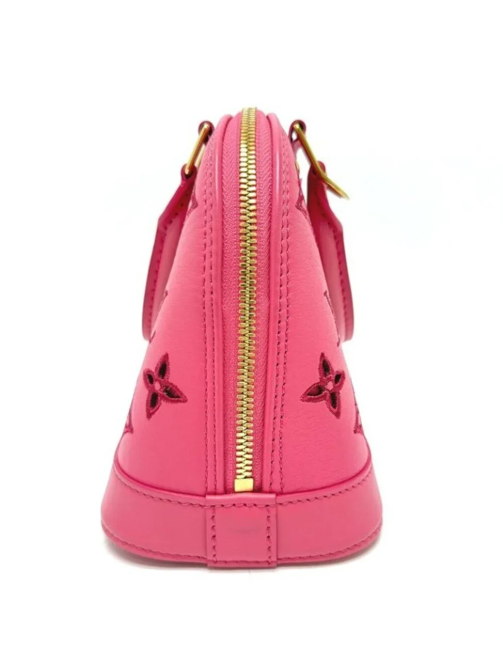 Louis Vuitton Handbag Broderie Anglaise Alma BB Leather Pink - Picture 4 of 9